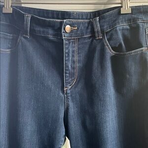 Women’s  Dark Blue Straight Jeans